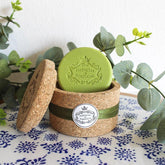 Cork Jewelry Box with 2 Eucalyptus Soaps (50gr)